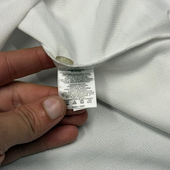 NWT Callaway X Series Golf Polo Shirt White Short Sleeve Small - Picture 9 of 9